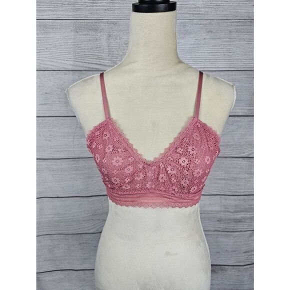 Victoria's Secret Other - Victoria's Secret Lacie Wireless Bralette Pink Size Medium
